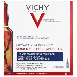 VICHY LIFTACTIV Specialistas Glyco-C šveitimo stiprintuvas, 30X2,0 ml
