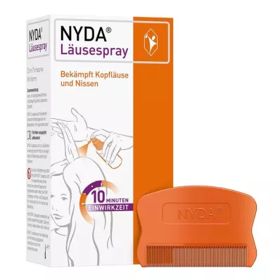 NYDA Purškalas nuo utėlių, 50 ml NYDA Purškalas nuo utėlių, 50 ml