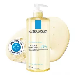 ROCHE-POSAY Lipikar dušo ir vonios aliejus AP+, 750 ml