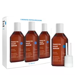 THIOCYN Plaukų serumas vyrams 6 mėnesių vertės paketas, 3X150 ml