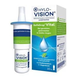 HYLO-VISION SafeDrop Vital akių lašai, 10 ml