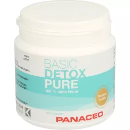 PANACEO Basic-Detox Pure kapsulės, 100 vnt