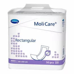 MOLICARE stačiakampis 4 lašai 20x60 cm, 50 vnt