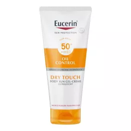 EUCERIN Saulės gelis-kremas, aliejaus kontrolės korpusas LSF 50+, 200 ml