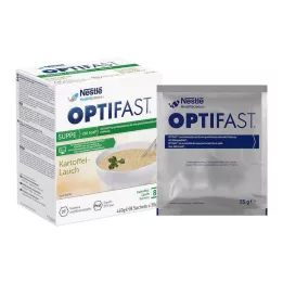 OPTIFAST Sriubos bulvių-porų milteliai, 8X55 g