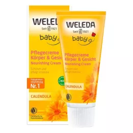 WELEDA Calendula Care Cream Body & Veidui, 75 ml
