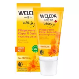 WELEDA Calendula Care Cream Body &amp; Veidui, 30 ml