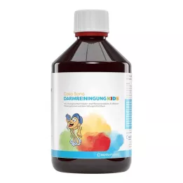 CASA SANA Storosios žarnos valymo skystis vaikams, skirtas vartoti per burną, 500 ml