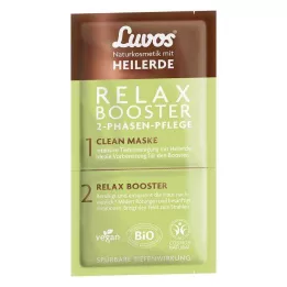 LUVOS Gydomoji molio atpalaiduojanti priemonė&Švari kaukė 2+7,5 ml, 1 P
