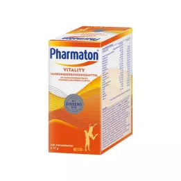 PHARMATON Vitality plėvele dengtos tabletės, 100 vnt