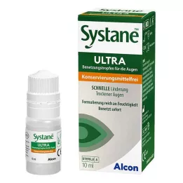 SYSTANE ULTRA Drėkinanti priemonė akių vokams be konservantų, 10 ml