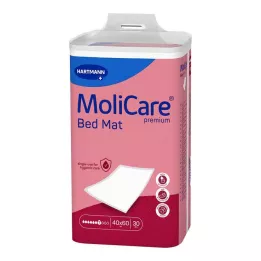 MOLICARE Aukščiausios kokybės lovos kilimėlis 7 lašai 40x60 cm, 30 vnt