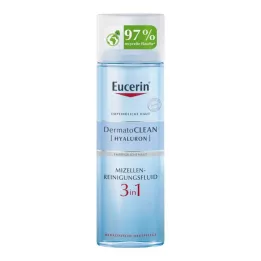 EUCERIN DermatoCLEAN Hyal.Miz. Valomasis skystis 3in1, 200 ml