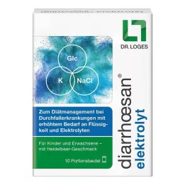 DIARRHOESAN elektrolitas Plv.z.Her.e.Lsg.z.Intake, 10 vnt