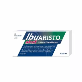 IBUARISTO akut 200 mg plėvele dengtos tabletės, 20 vnt