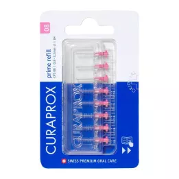 CURAPROX CPS 08 prime Interdental Brushes Refill, 8 vnt