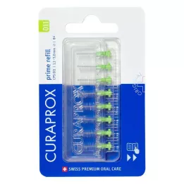 CURAPROX CPS 011 prime tarpdančių šepetėlių papildymas, 8 vnt