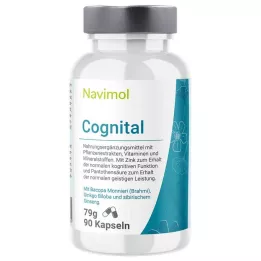 COGNITAL Kietos kapsulės ketvirtinė pakuotė, 90 vnt