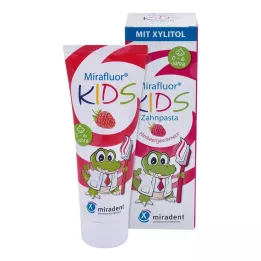 MIRADENT Mirafluor Kids dantų pasta, 75 ml
