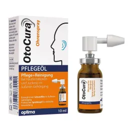 OtoCura® ausų purškiamas priežiūros aliejus, 10 ml