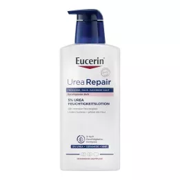 EUCERIN UreaRepair PLUS Losjonas 5% su kvapu, 400 ml