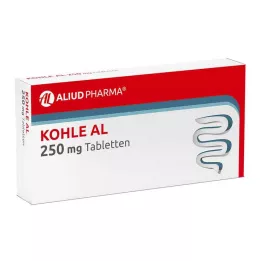 KOHLE AL 250 mg tabletės, 20 vnt