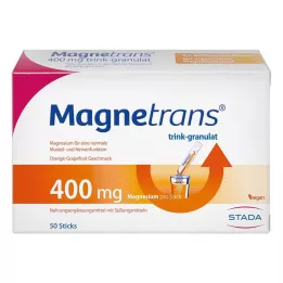 MAGNETRANS 400 mg geriamųjų granulių, 50X5,5 g