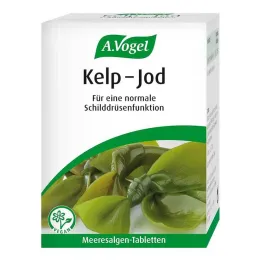 A.VOGEL Kelp jodo tabletės veganiškos, 120 vnt