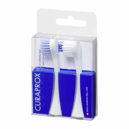 Curaprox Hydrosonic Pro keičiamos šepetėlių galvutės jautrios, 2 vnt
