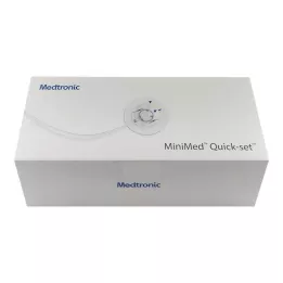 MINIMED Quick-Set 6 mm 80 cm infuzijos rinkinys, 10 vnt