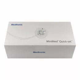 MINIMED Quick-Set 9 mm 60 cm infuzijos rinkinys, 10 vnt