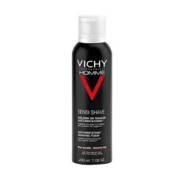 VICHY HOMME Skutimosi putos nuo odos sudirginimo, 200 ml