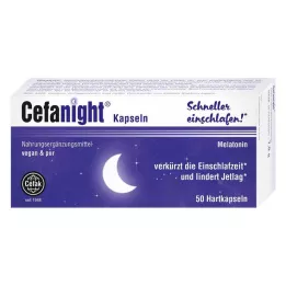 CEFANIGHT Kietos kapsulės, 50 vnt