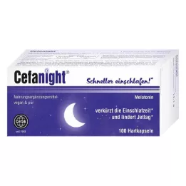 CEFANIGHT Kietos kapsulės, 100 vnt
