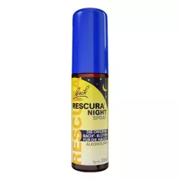 BACHBLÜTEN Originalus Rescura Night Spray be alkoholio, 20 ml