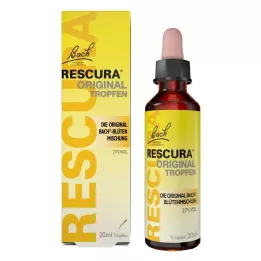 BACHBLÜTEN Originalūs Rescura lašai su alkoholiu, 20 ml