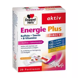 DOPPELHERZ Energy Plus DIRECT Granulės, 20 vnt