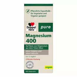 DOPPELHERZ Magnisium 400 grynos kapsulės, 60 vnt