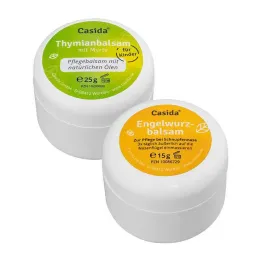 Angelica balzamas &amp; Čiobrelių balzamas su mirtu vaikiškas rinkinys, 40 g