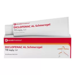 DICLOFENAC AL Skausmo gelis 10 mg/g, 100 g