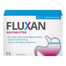 FLUXAN Kramtomosios tabletės, 24 vnt