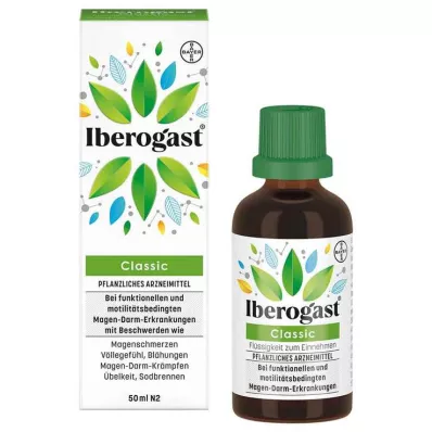 IBEROGAST Klasikinis oralinis skystis, 50 ml