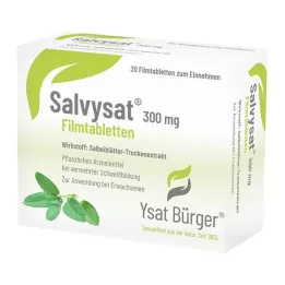 SALVYSAT 300 mg plėvele dengtos tabletės, 30 vnt