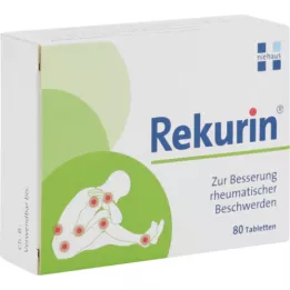 REKURIN Tabletės, 80 vnt