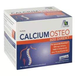 CALCIUM OSTEO 600 Direct Portion Sticks, 120 vnt