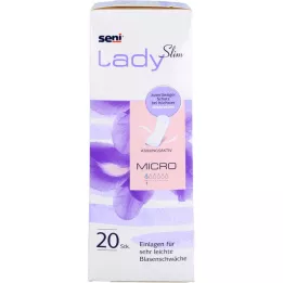 SENI Lady Slim šlapimo nelaikymo įklotas mikro, 20 vnt
