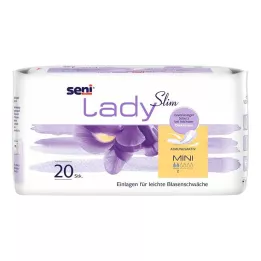 SENI Lady Slim inkontinencijos įklotas mini, 20 vnt