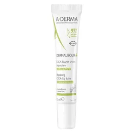 A-Derma Dermalibour + Cica lūpų balzamas, 15 ml