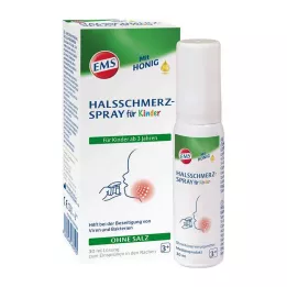 EMSER Purškalas nuo gerklės skausmo vaikams, 30 ml