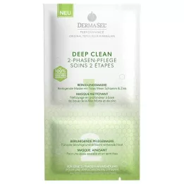 DERMASEL Atlikti.Deep Clean 2 fazių kaukė 7+2 ml, 1 vnt